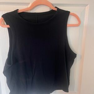 lululemon athletica Black Muscle Tee